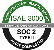 											                                ISAE3000 SOC 2 (type Il) geaccrediteerd		                            								